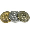 Distribuidores de monedas de oro viejo raros antiguos baratos vendedores calientes del recuerdo del metal de la novedad